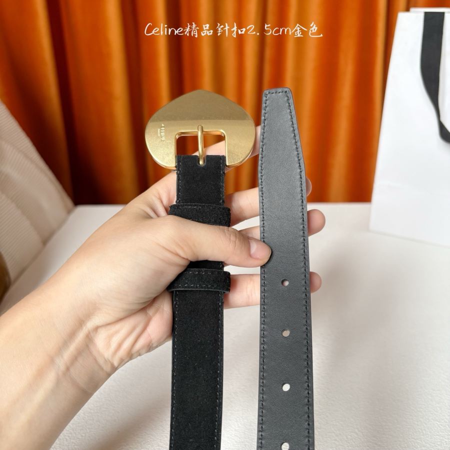 1:1 Replica CELINE belt Celine New 2.5cm — Premium Replica — photo 4