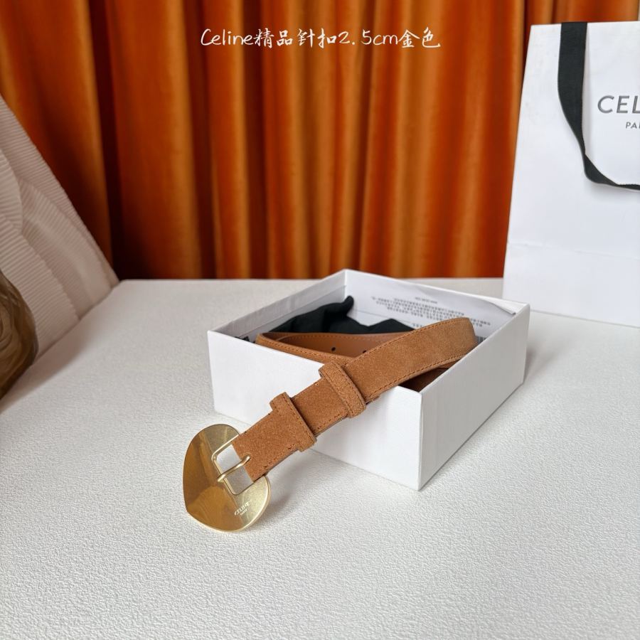 1:1 Replica CELINE belt Celine New 2.5cm — 1:1 Replica