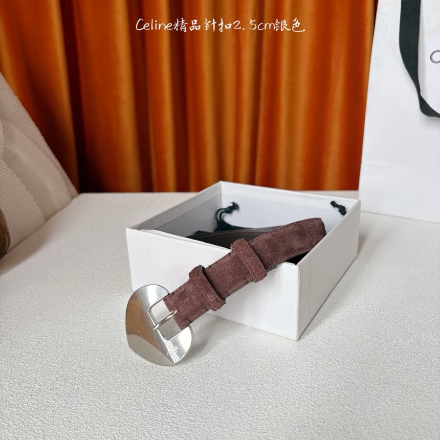 1:1 Replica CELINE belt Celine New 2.5cm — Premium Replica