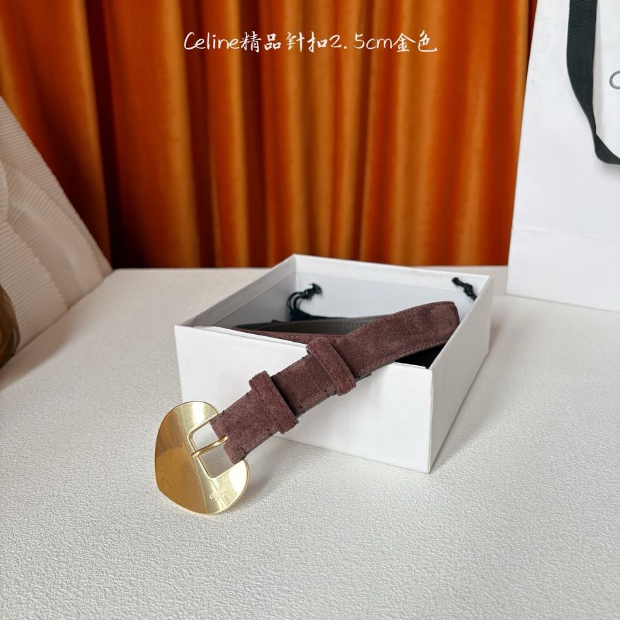 1:1 Replica CELINE belt Celine New 2.5cm — 1:1 Replica