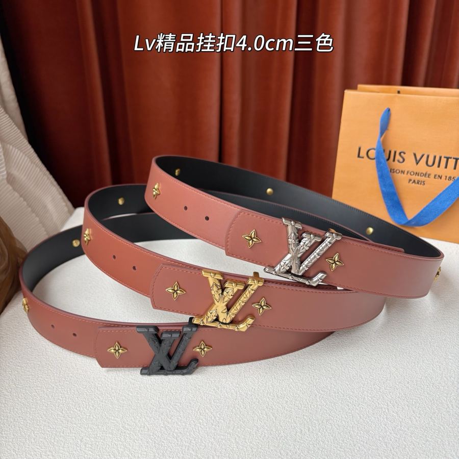 1:1 Replica LV belt Lv 4 0cm — Premium Replica