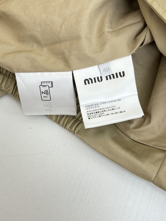 1:1 Replica MIUMIU men Miu embroidered buttoned jacket — AAA Quality Replica — photo 9
