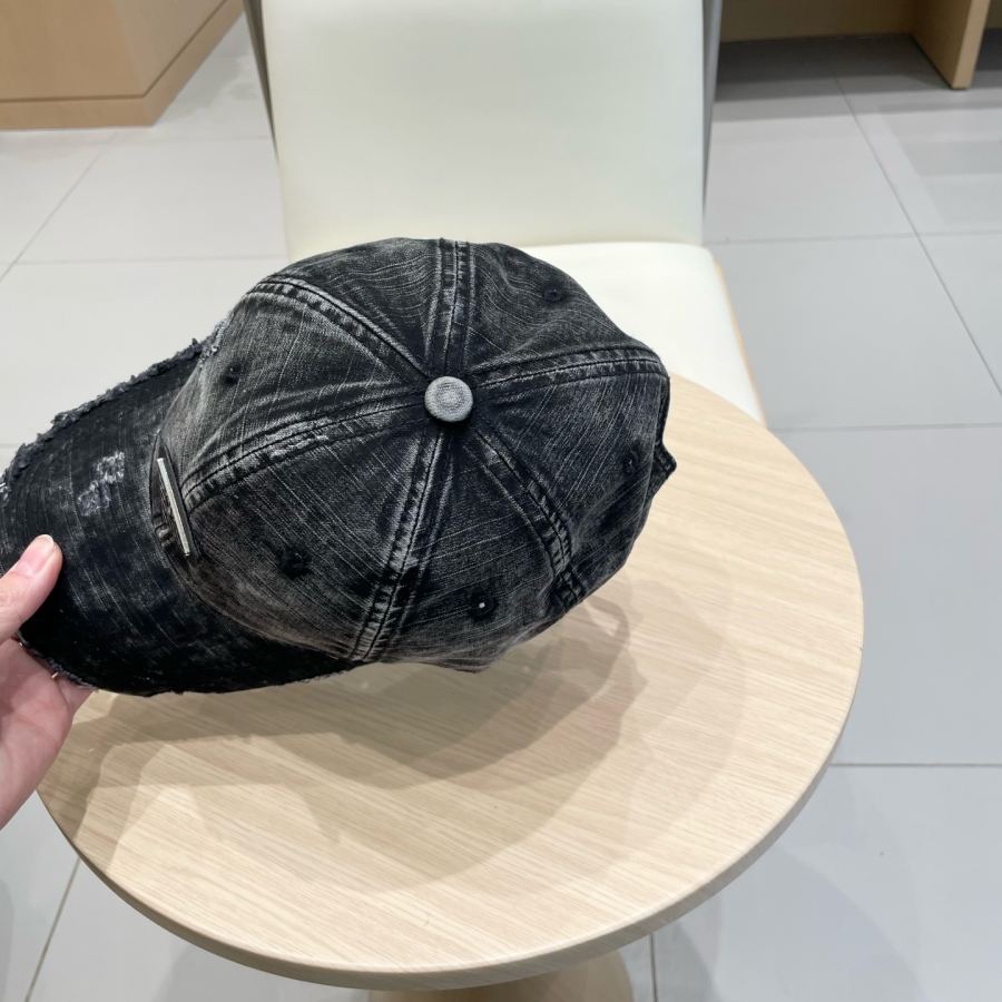 1:1 Replica prada hat Prada high inverted triangle baseball cap — 1:1 Replica — photo 6