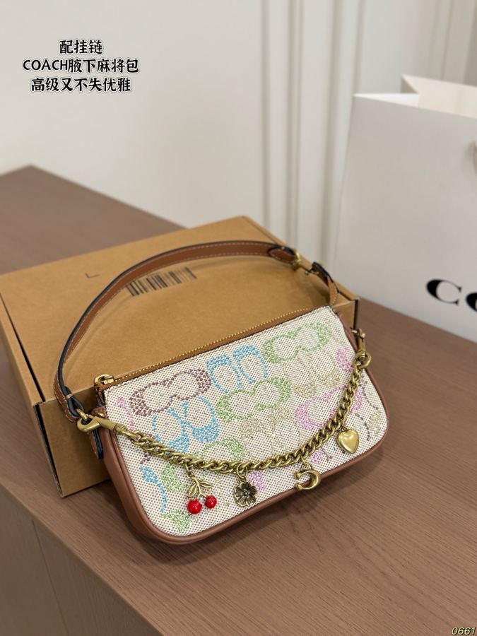 1:1 Replica COACH bag 6 Color with hanging chain — AAA Quality Replica — photo 4