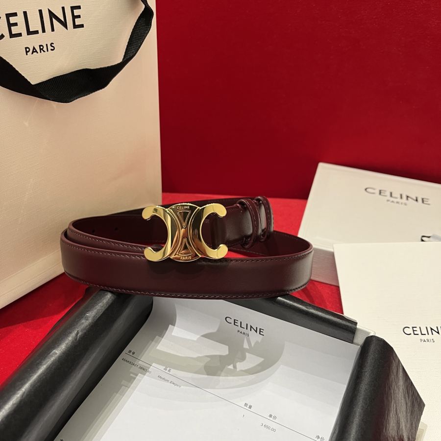 1:1 Replica CELINE belt Celine/ 2.5cm — Premium Replica — photo 8