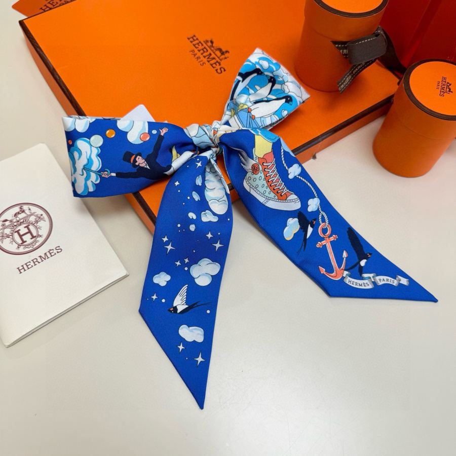 1:1 Replica Hermes Scarf Hermes “ ”Twilly — AAA Quality Replica — photo 10