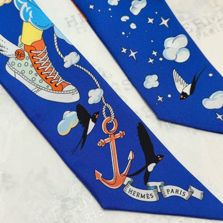1:1 Replica Hermes Scarf Hermes “ ”Twilly — AAA Quality Replica — photo 8