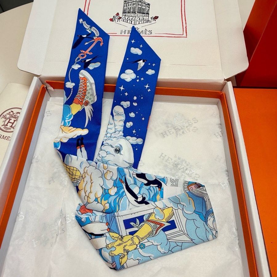 1:1 Replica Hermes Scarf Hermes “ ”Twilly — AAA Quality Replica — photo 6
