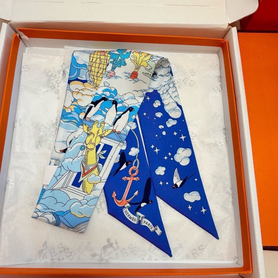 1:1 Replica Hermes Scarf Hermes “ ”Twilly — AAA Quality Replica — photo 7