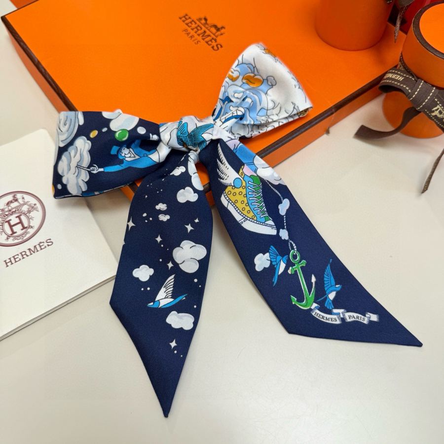 1:1 Replica Hermes Scarf Hermes “ ”Twilly — AAA Quality Replica — photo 8