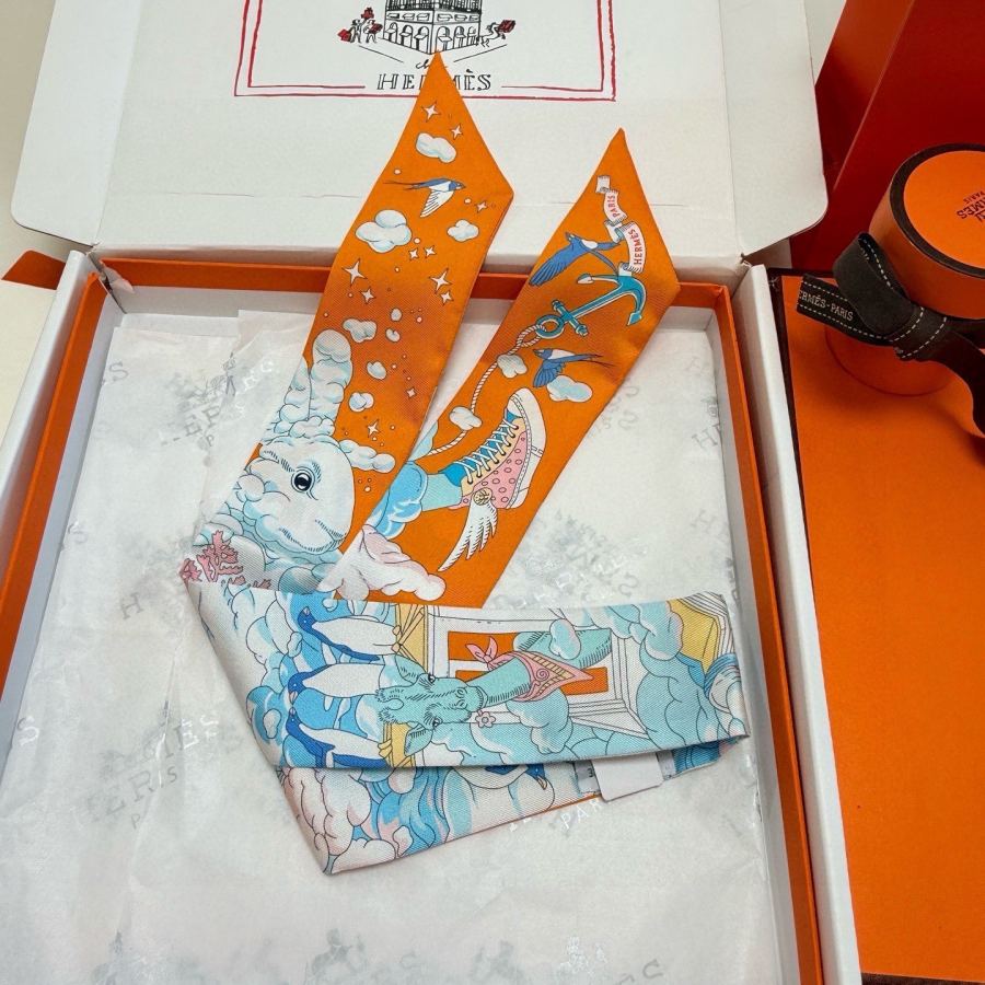 1:1 Replica Hermes Scarf Hermes “ ”Twilly — AAA Quality Replica — photo 7