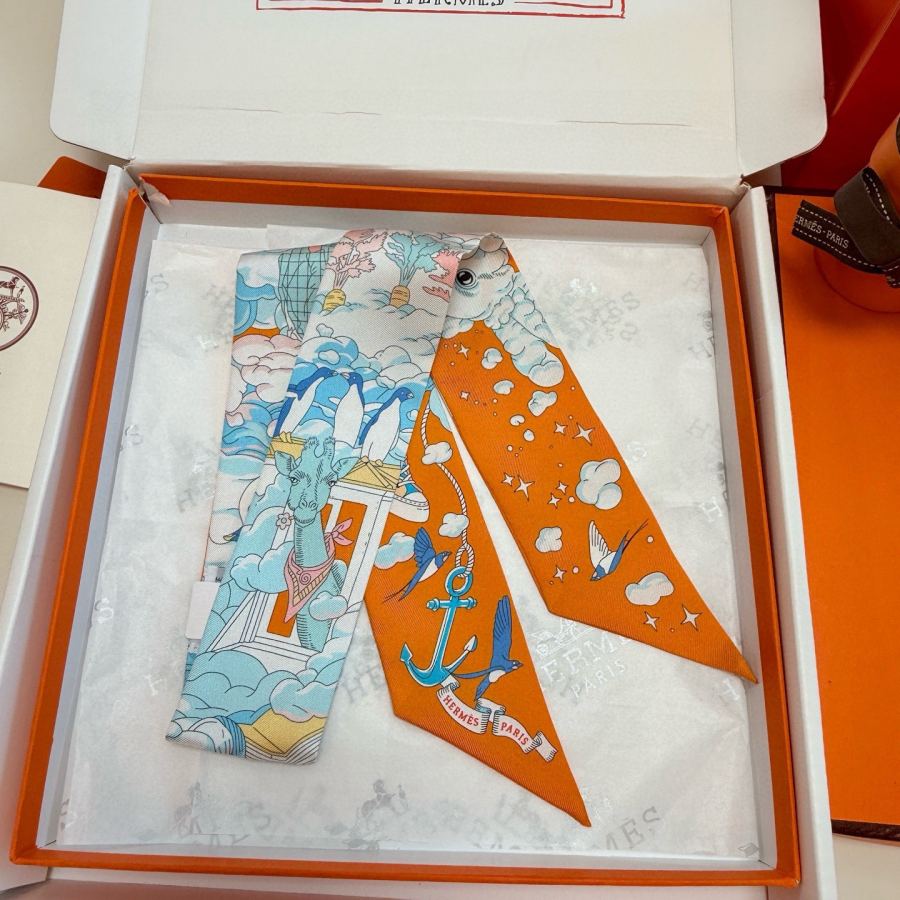 1:1 Replica Hermes Scarf Hermes “ ”Twilly — AAA Quality Replica — photo 8