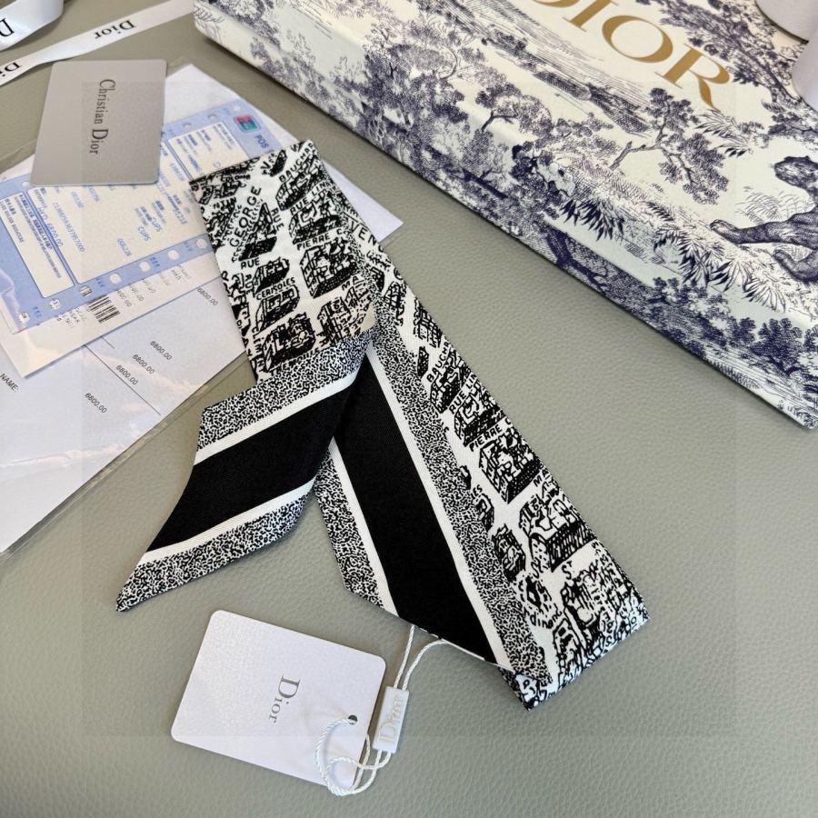 1:1 Replica Dior scarf Dior twilly — Premium Replica — photo 5