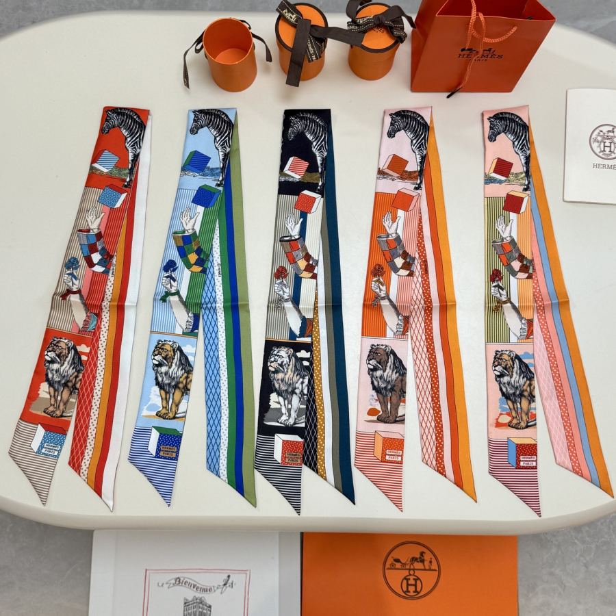 1:1 Replica Hermes Scarf Hermes “ ”Twilly — Premium Replica — photo 2