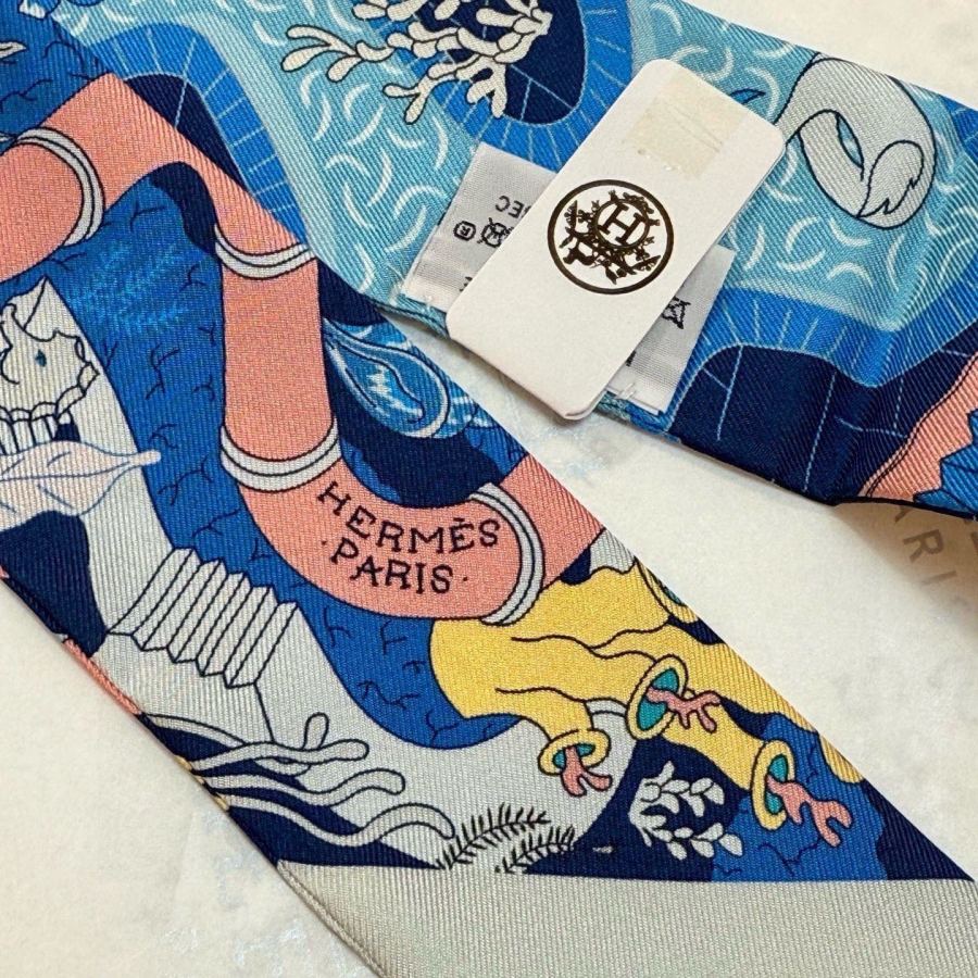 1:1 Replica Hermes Scarf Hermes | Twilly 100% — AAA Quality Replica — photo 9