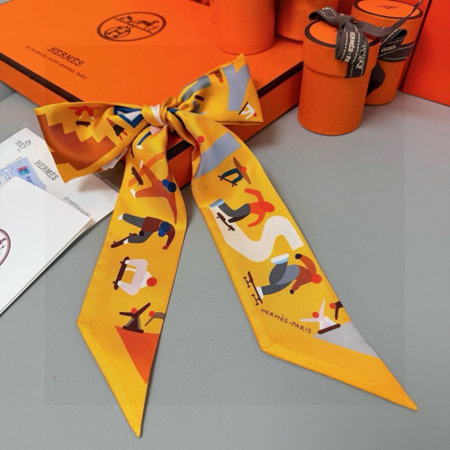 1:1 Replica Hermes Scarf Hermes “ ”Twilly — AAA Quality Replica — photo 8