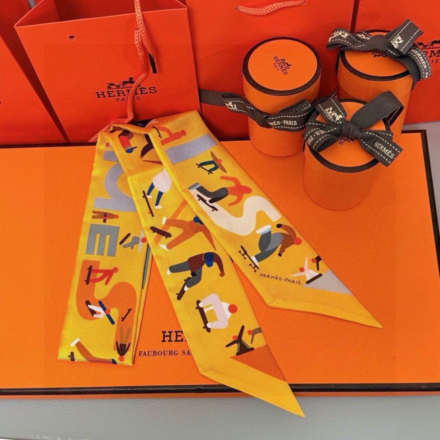 1:1 Replica Hermes Scarf Hermes “ ”Twilly — AAA Quality Replica — photo 5