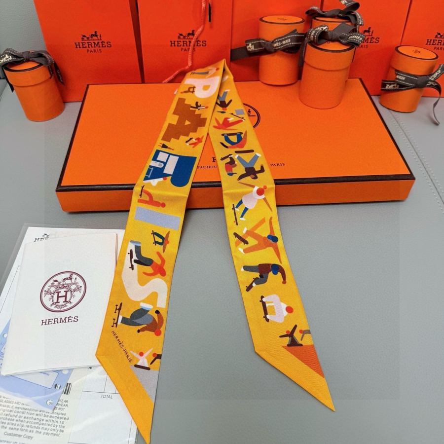 1:1 Replica Hermes Scarf Hermes “ ”Twilly — AAA Quality Replica — photo 3