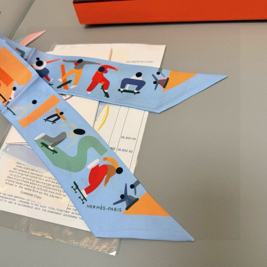 1:1 Replica Hermes Scarf Hermes “ ”Twilly — 1:1 Replica — photo 6