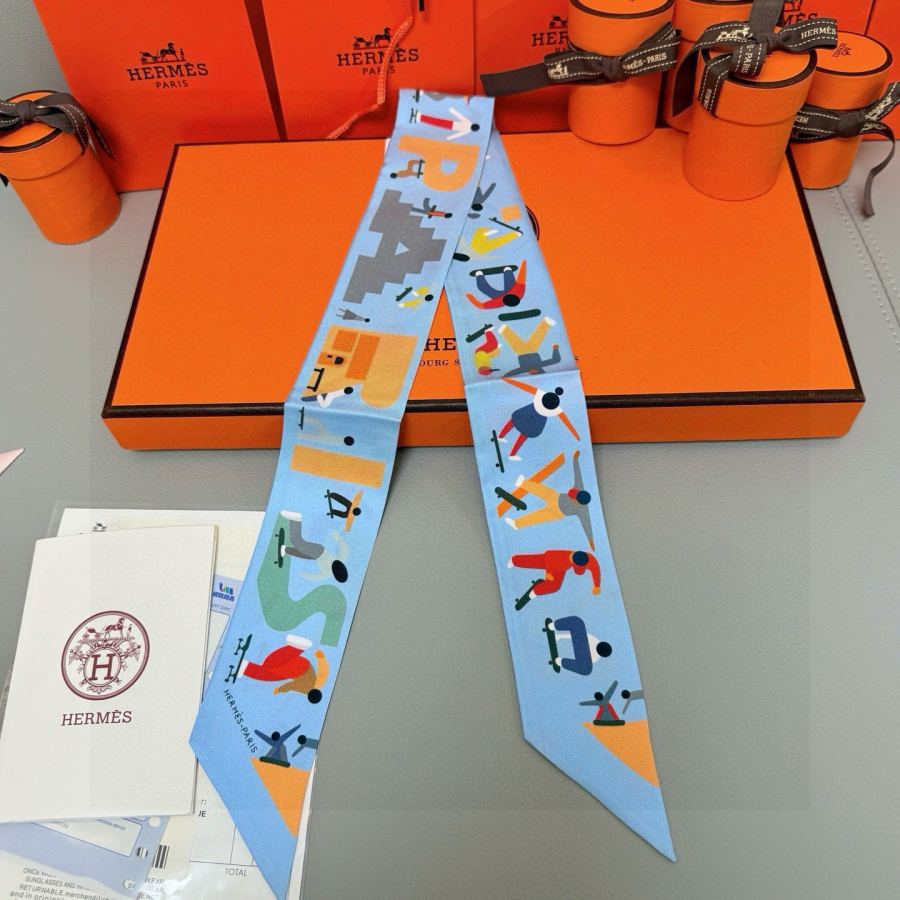 1:1 Replica Hermes Scarf Hermes “ ”Twilly — 1:1 Replica — photo 2