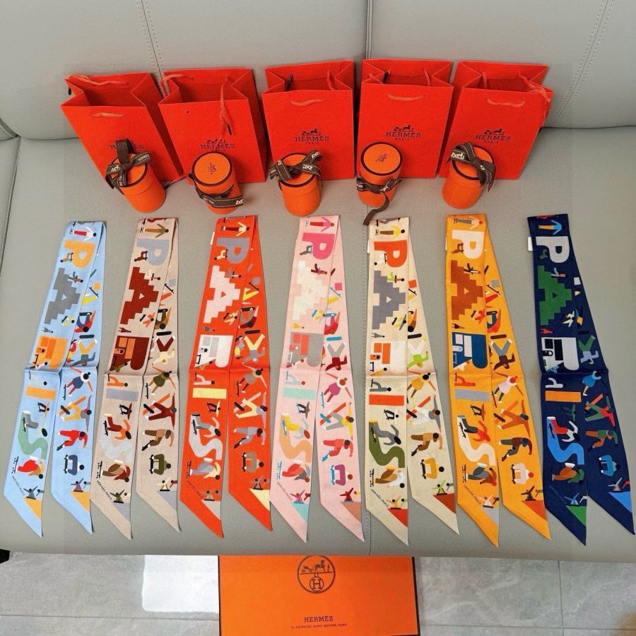 1:1 Replica Hermes Scarf Hermes “ ”Twilly — 1:1 Replica