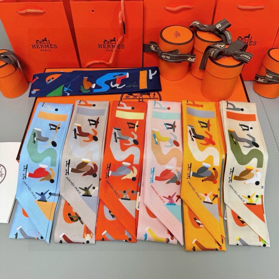 1:1 Replica Hermes Scarf Hermes “ ”Twilly — 1:1 Replica — photo 9