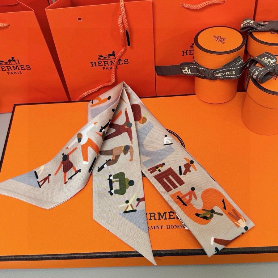 1:1 Replica Hermes Scarf Hermes “ ”Twilly — 1:1 Replica — photo 6
