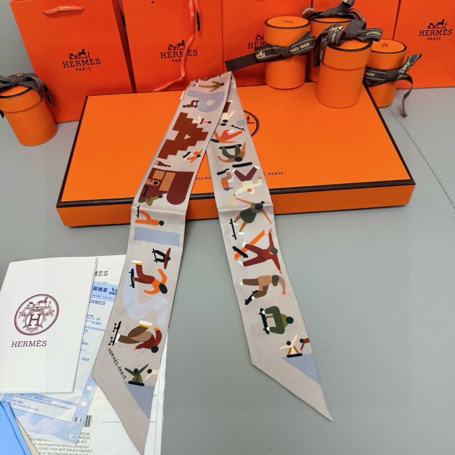 1:1 Replica Hermes Scarf Hermes “ ”Twilly — 1:1 Replica — photo 3
