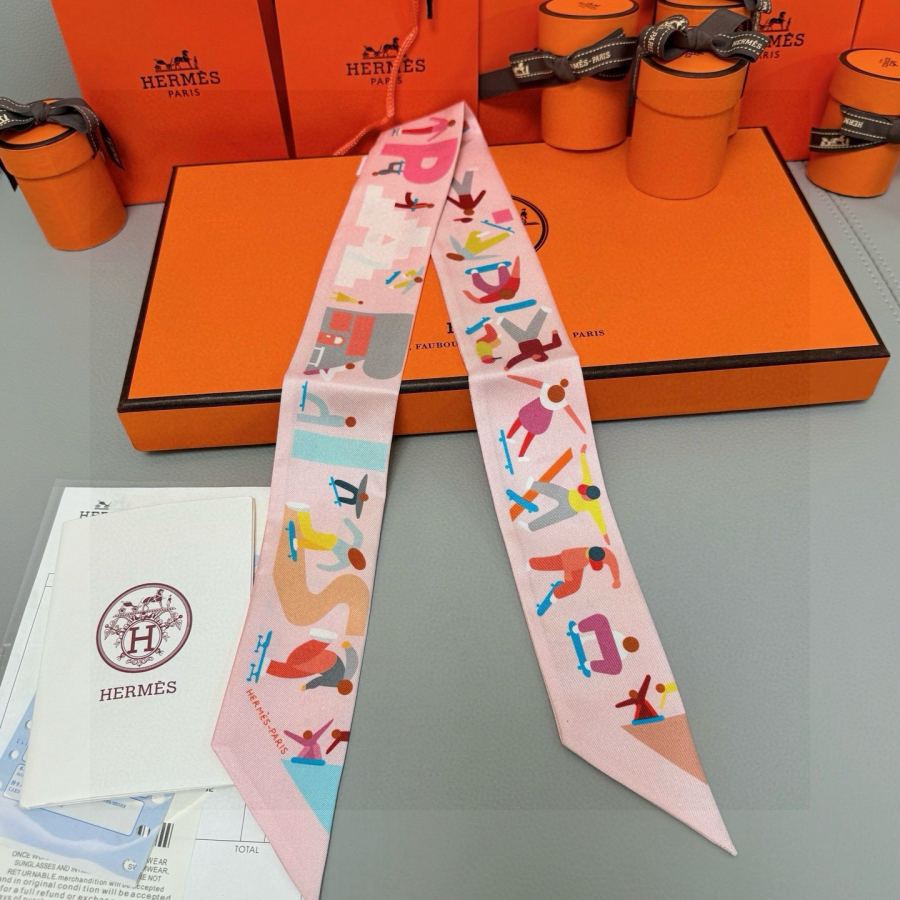 1:1 Replica Hermes Scarf Hermes “ ”Twilly — 1:1 Replica — photo 3