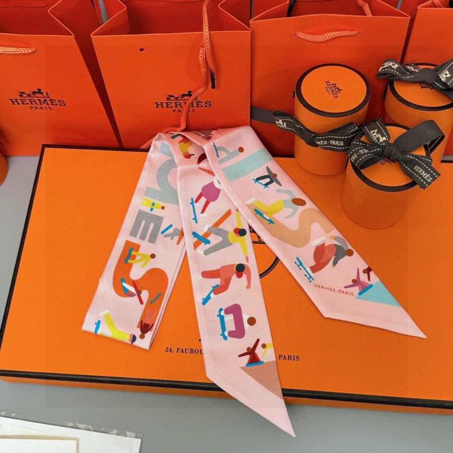 1:1 Replica Hermes Scarf Hermes “ ”Twilly — 1:1 Replica — photo 5