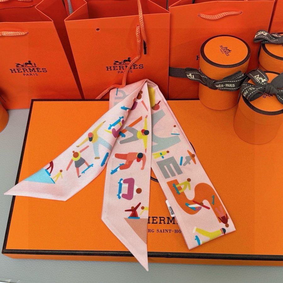 1:1 Replica Hermes Scarf Hermes “ ”Twilly — 1:1 Replica — photo 6