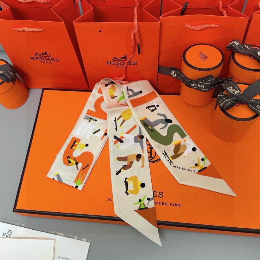 1:1 Replica Hermes Scarf Hermes “ ”Twilly — AAA Quality Replica — photo 7