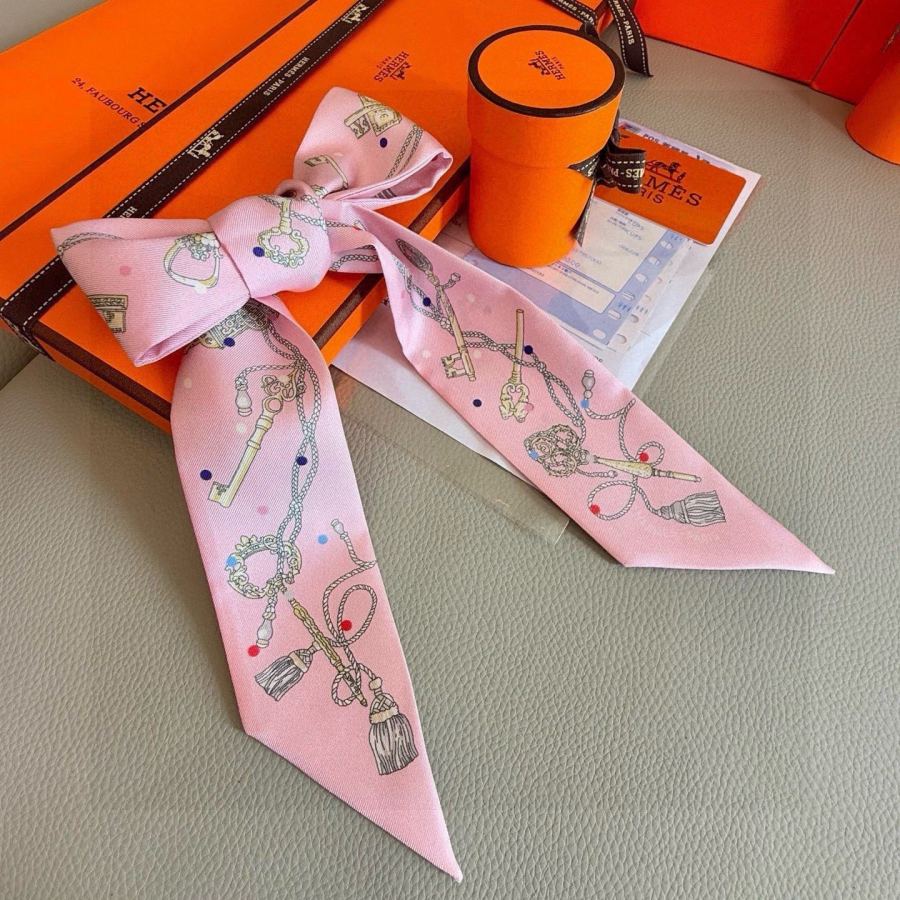 1:1 Replica Hermes Scarf Hermes “ ”Twilly — Premium Replica — photo 9