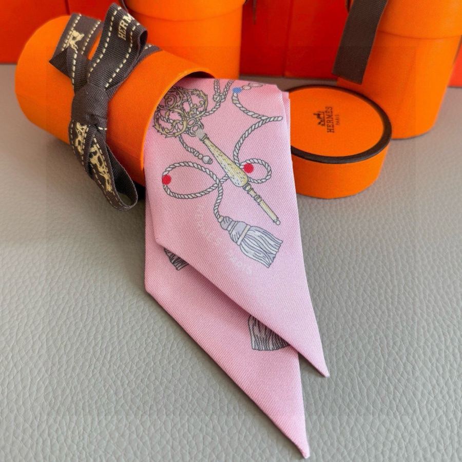 1:1 Replica Hermes Scarf Hermes “ ”Twilly — Premium Replica — photo 8