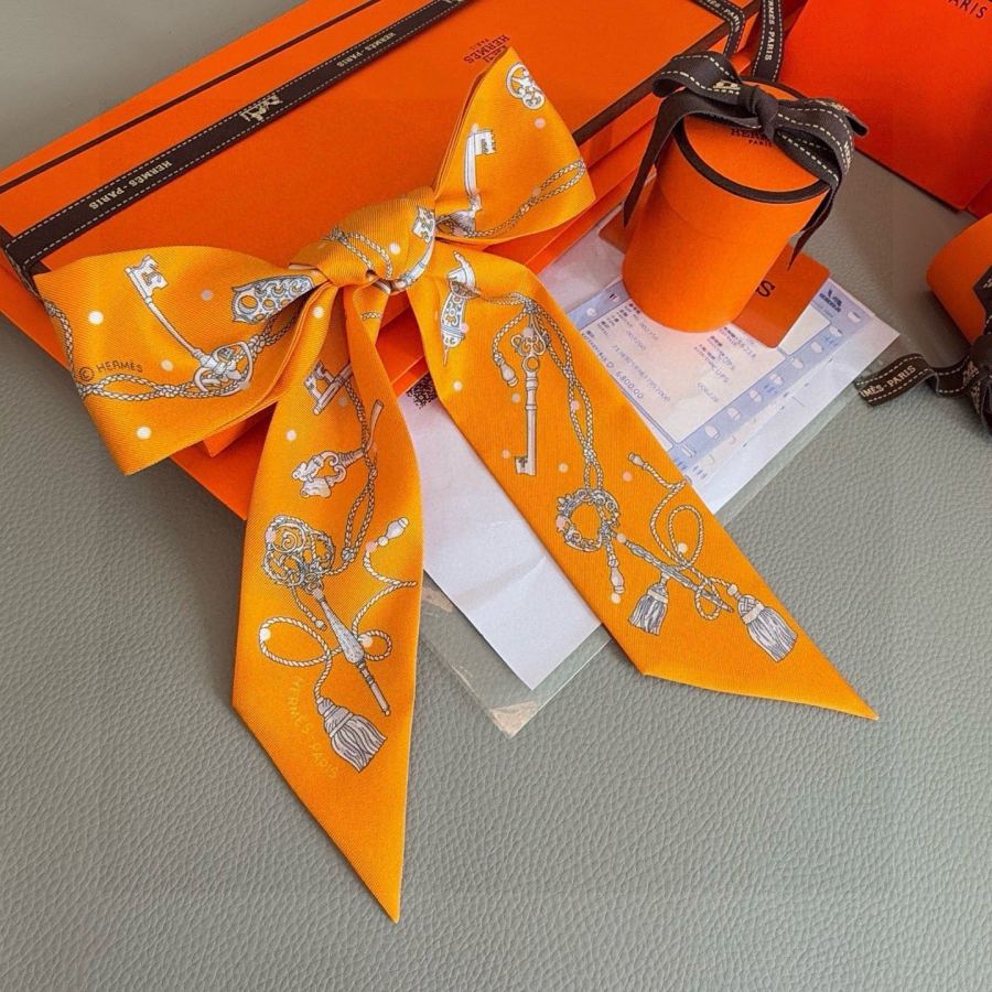 1:1 Replica Hermes Scarf Hermes “ ”Twilly — Premium Replica — photo 8