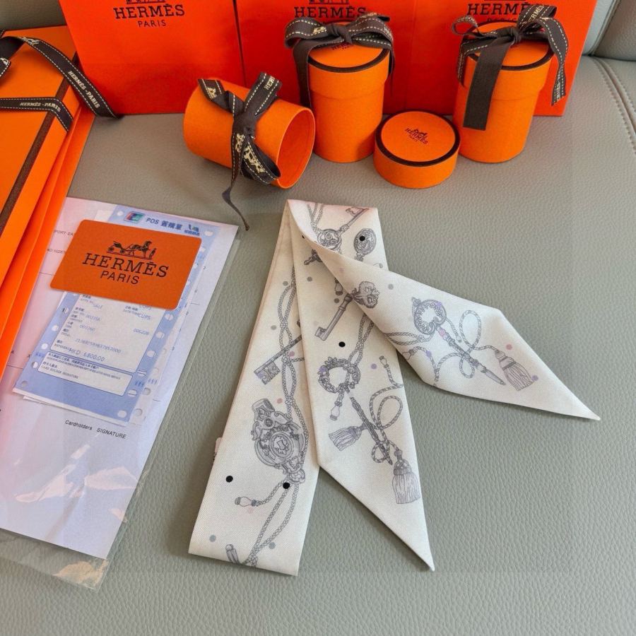 1:1 Replica Hermes Scarf Hermes “ ”Twilly — 1:1 Replica — photo 4