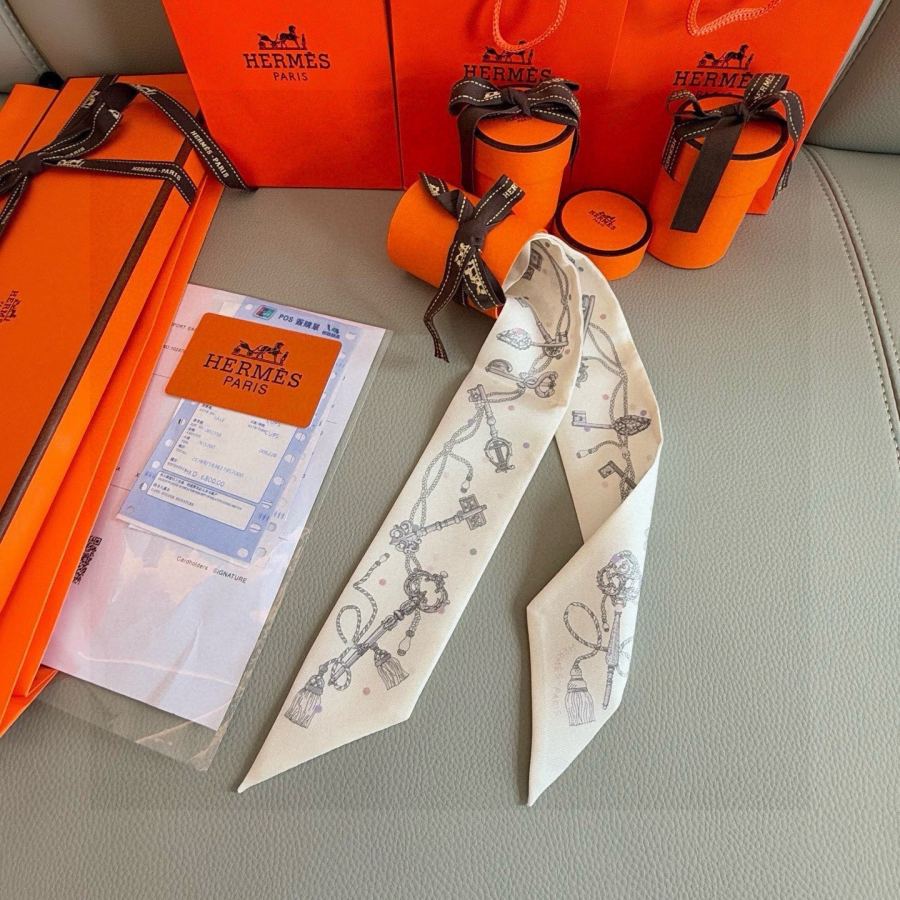 1:1 Replica Hermes Scarf Hermes “ ”Twilly — 1:1 Replica — photo 6