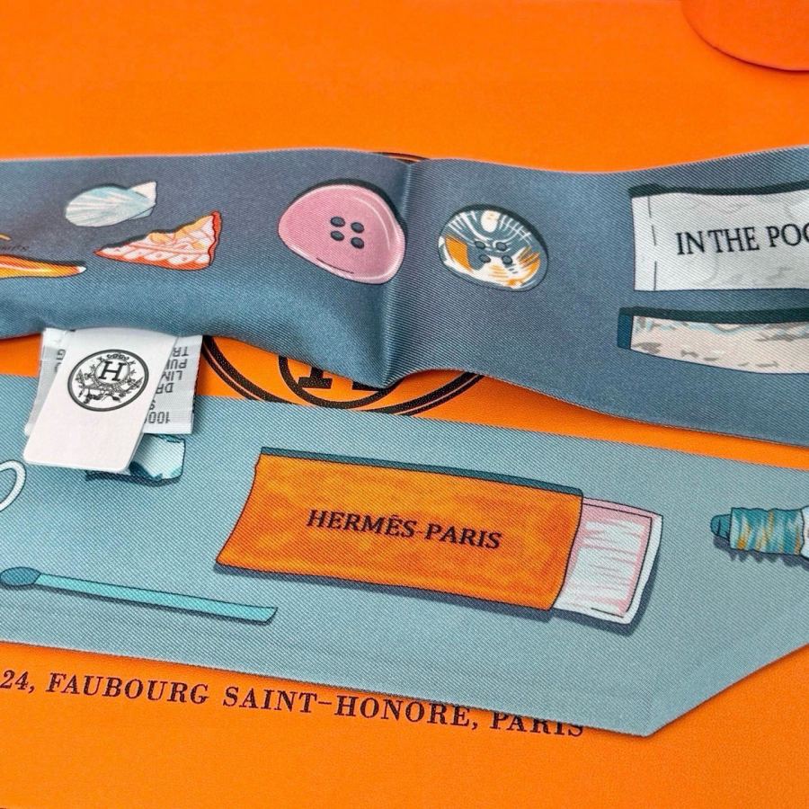 1:1 Replica Hermes Scarf Hermes“ ”Twilly — 1:1 Replica — photo 7