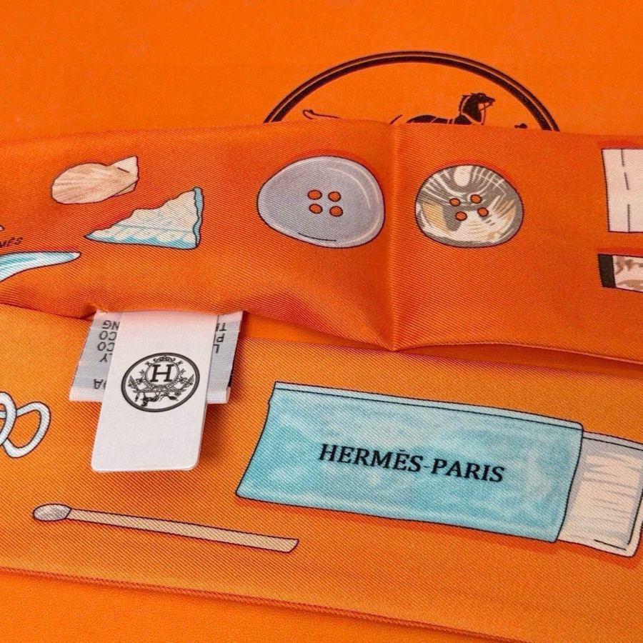 1:1 Replica Hermes Scarf Hermes“ ”Twilly — Premium Replica — photo 8