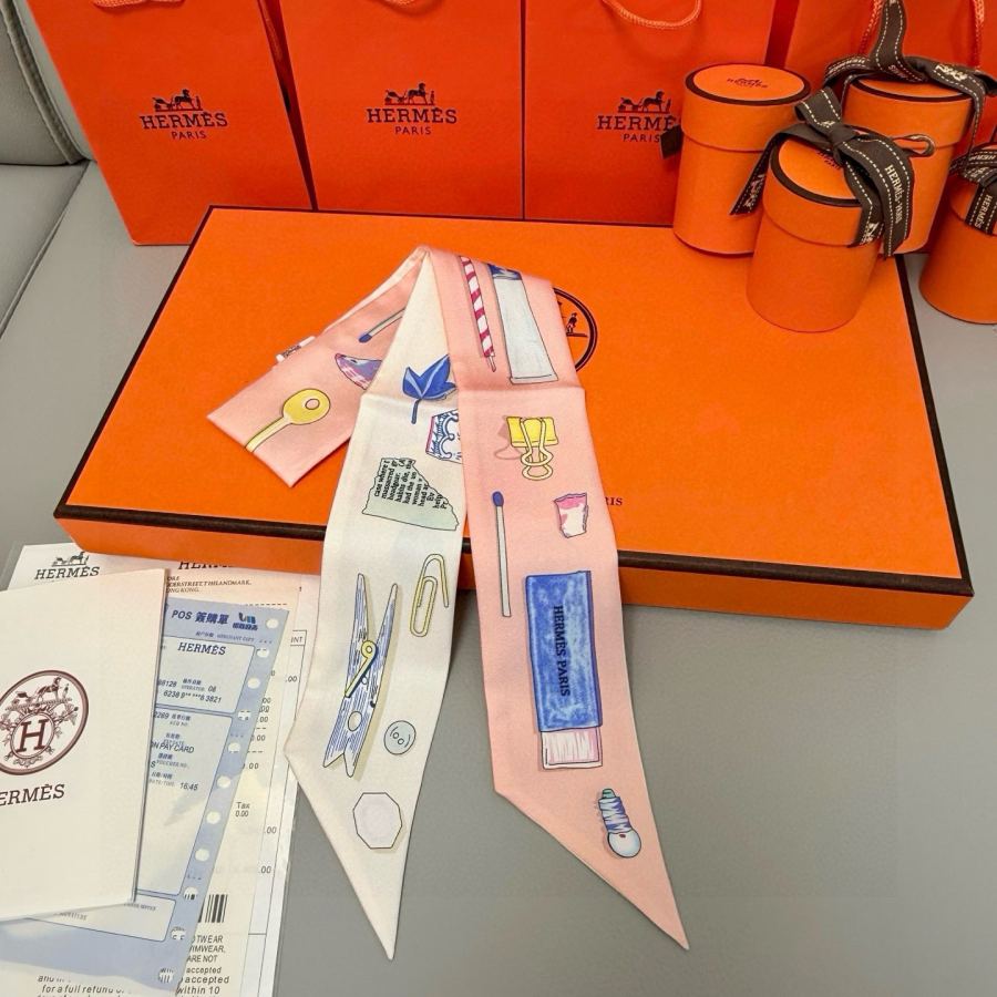1:1 Replica Hermes Scarf Hermes“ ”Twilly — 1:1 Replica — photo 7