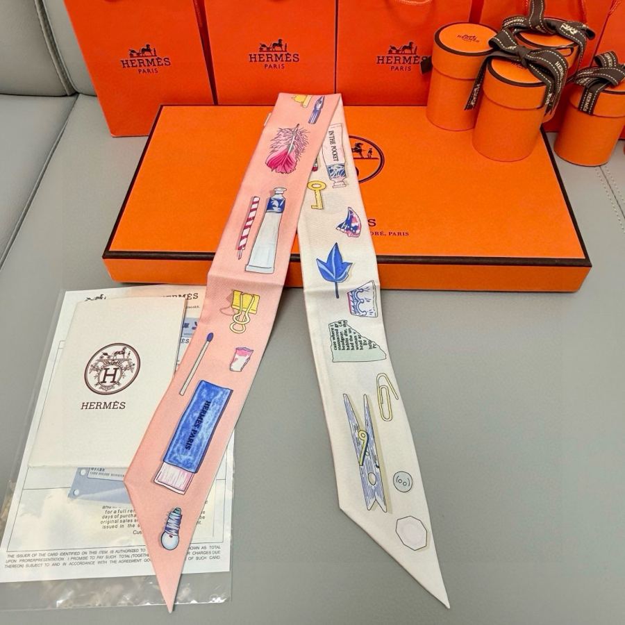 1:1 Replica Hermes Scarf Hermes“ ”Twilly — 1:1 Replica — photo 4