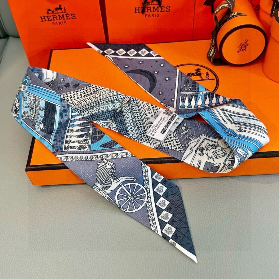 1:1 Replica Hermes Scarf Hermes “ ”Twilly — AAA Quality Replica — photo 6