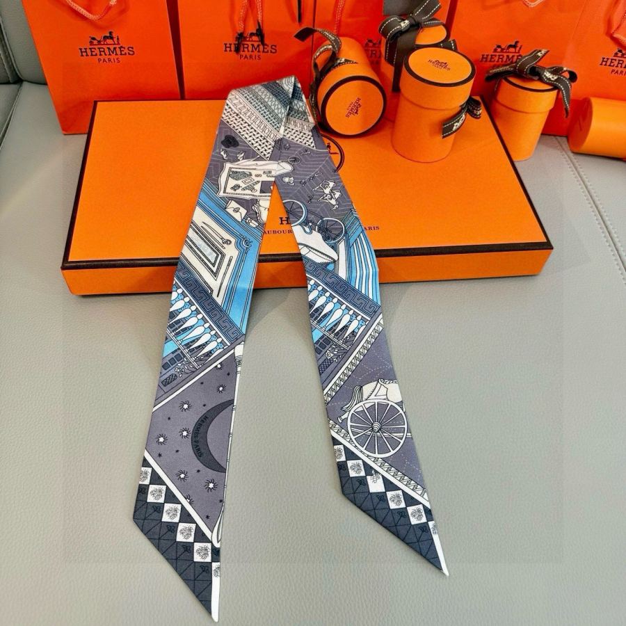 1:1 Replica Hermes Scarf Hermes “ ”Twilly — AAA Quality Replica — photo 3