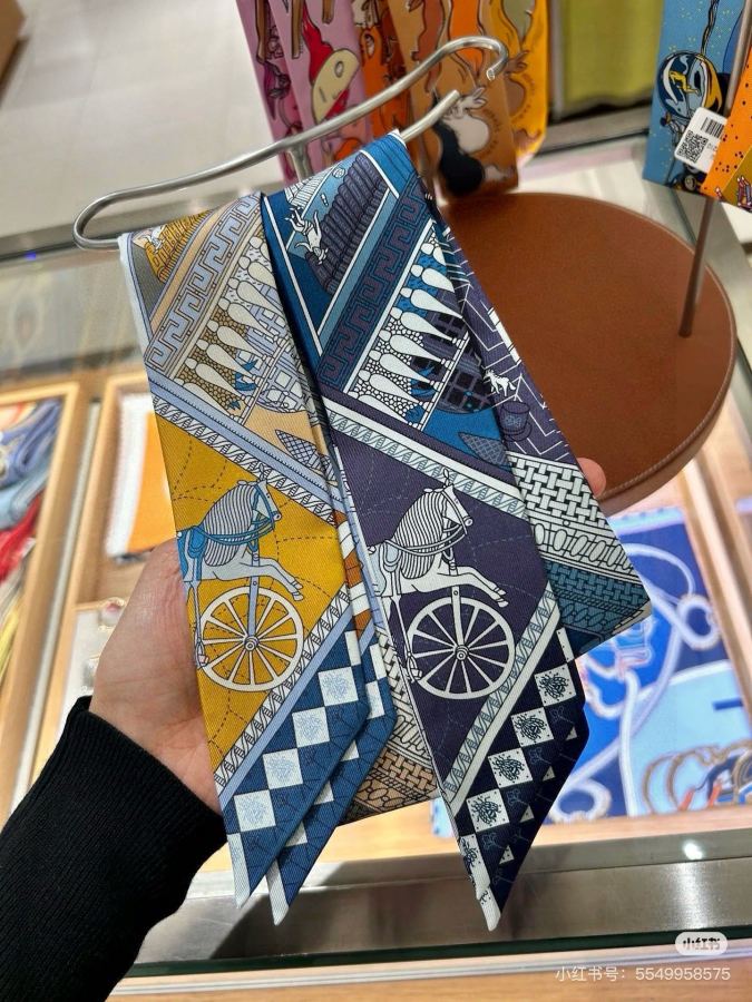 1:1 Replica Hermes Scarf Hermes “ ”Twilly — AAA Quality Replica — photo 2