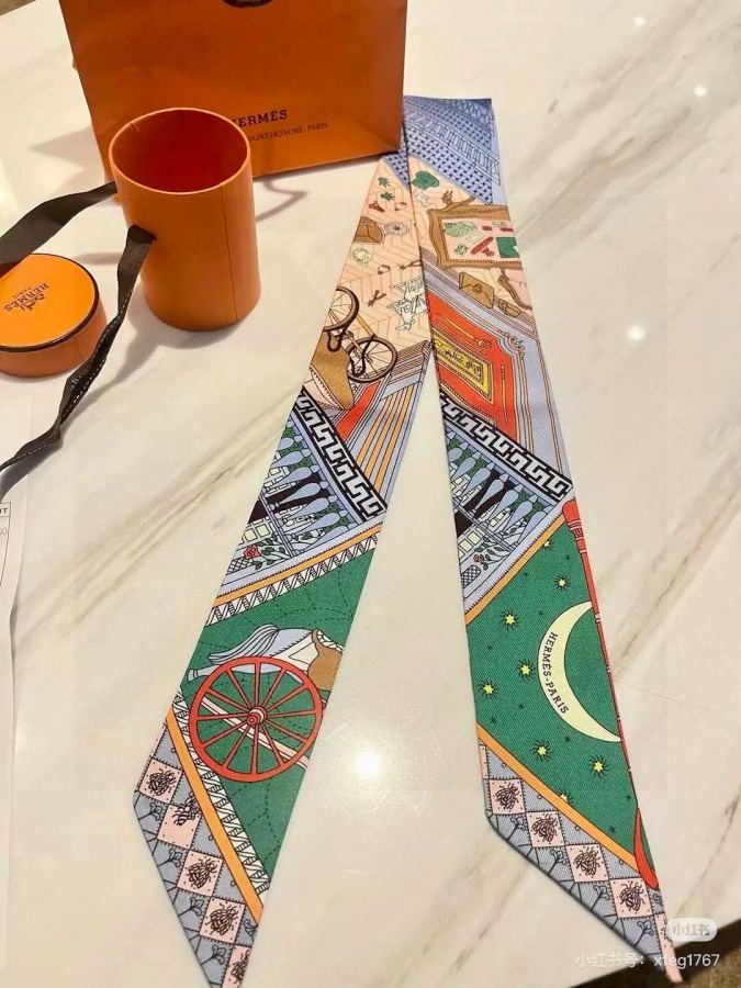 1:1 Replica Hermes Scarf Hermes “ ”Twilly — 1:1 Replica — photo 8