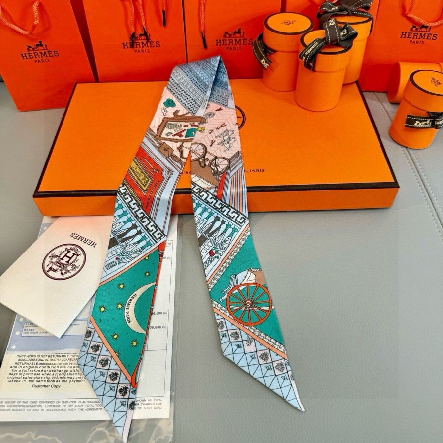 1:1 Replica Hermes Scarf Hermes “ ”Twilly — 1:1 Replica — photo 3