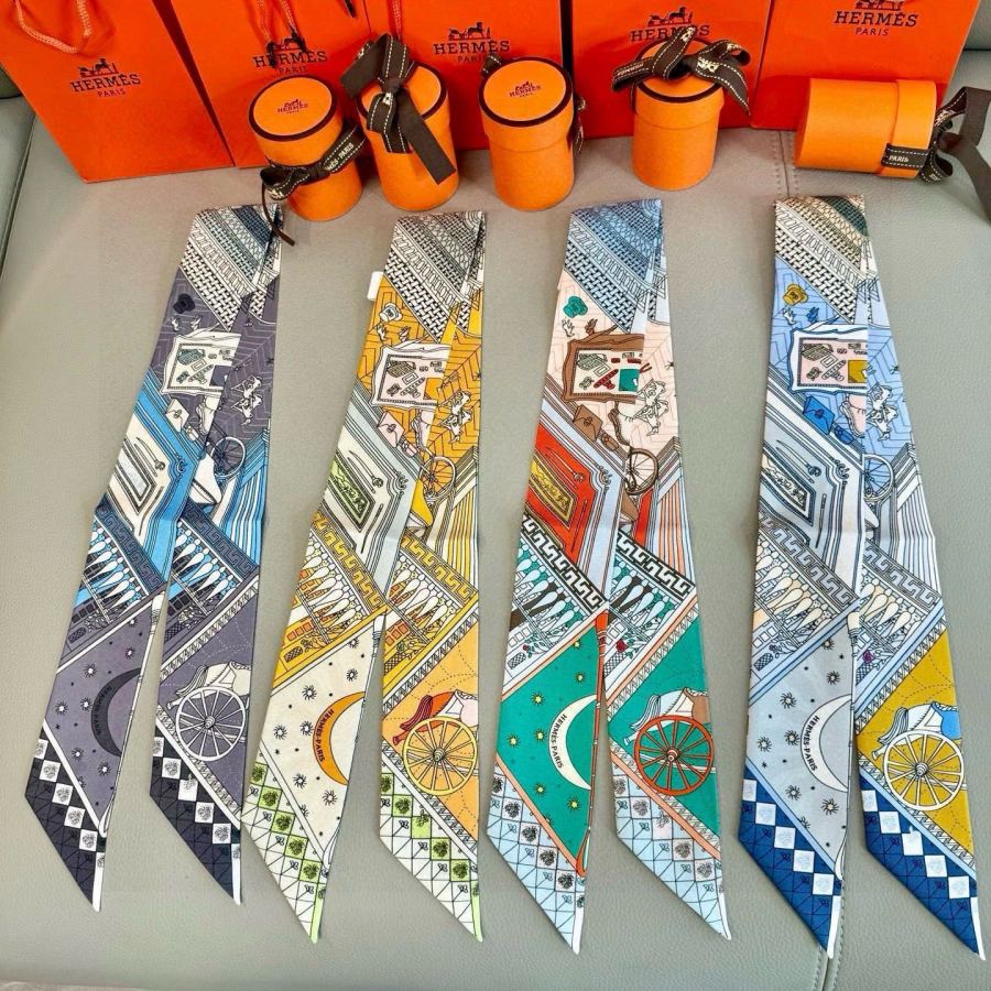 1:1 Replica Hermes Scarf Hermes “ ”Twilly — 1:1 Replica — photo 2