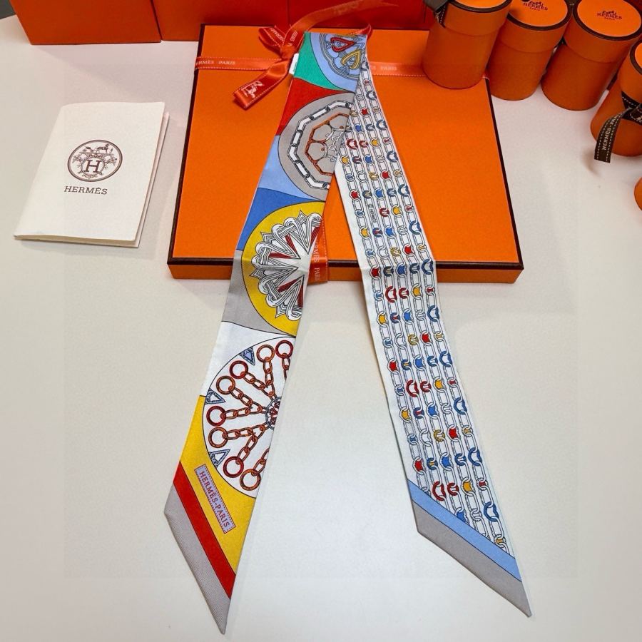 1:1 Replica Hermes Scarf Hermes“ ”Twilly — Premium Replica — photo 4