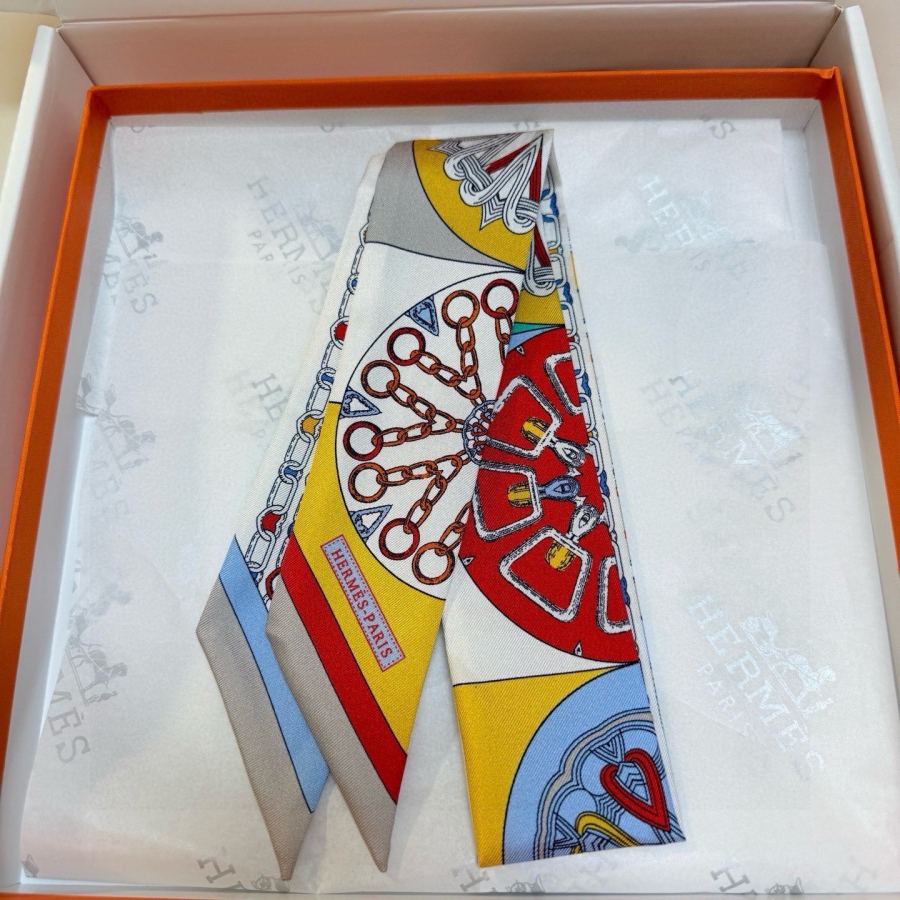 1:1 Replica Hermes Scarf Hermes“ ”Twilly — Premium Replica — photo 7