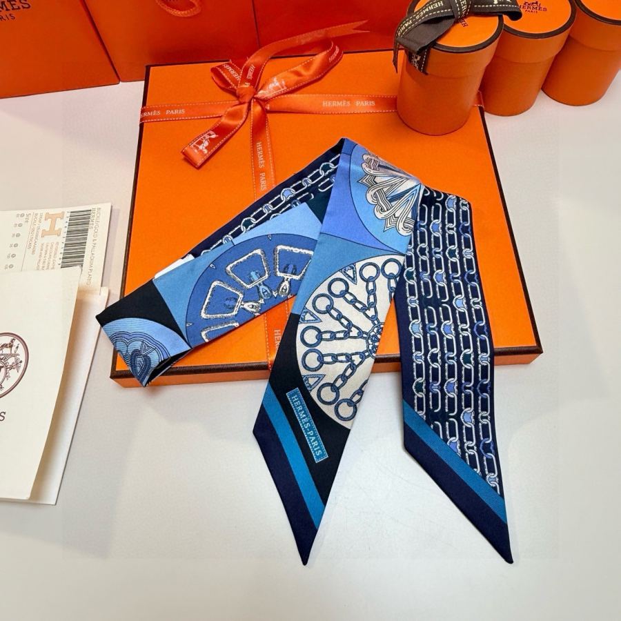 1:1 Replica Hermes Scarf Hermes“ ”Twilly — Premium Replica — photo 7